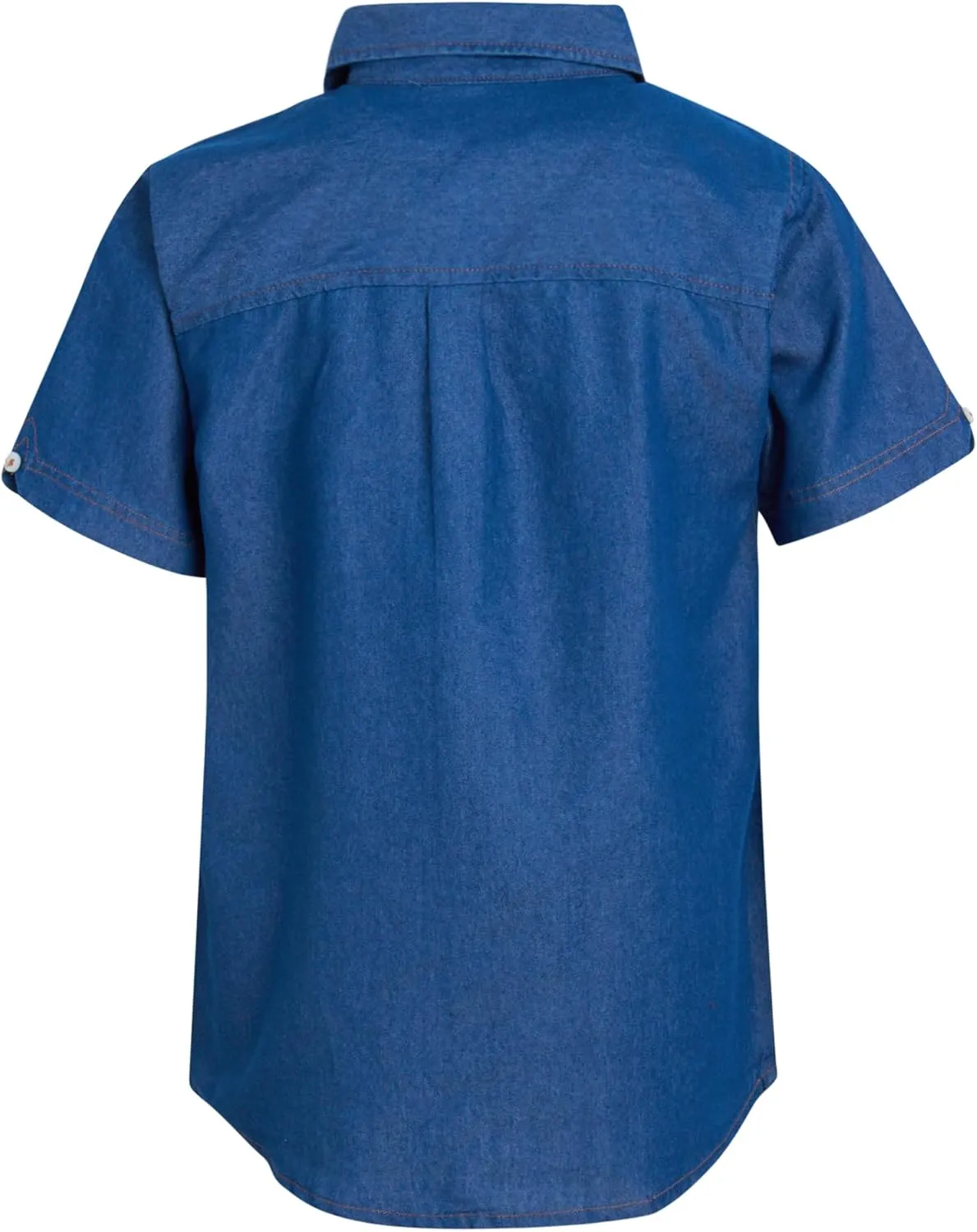 Ben Sherman Boys' Short Sleeve Button Down Shirt - 2 Pack 100% Cotton Breathable Woven Dress Shirts for Boys (Sizes: 8-18)