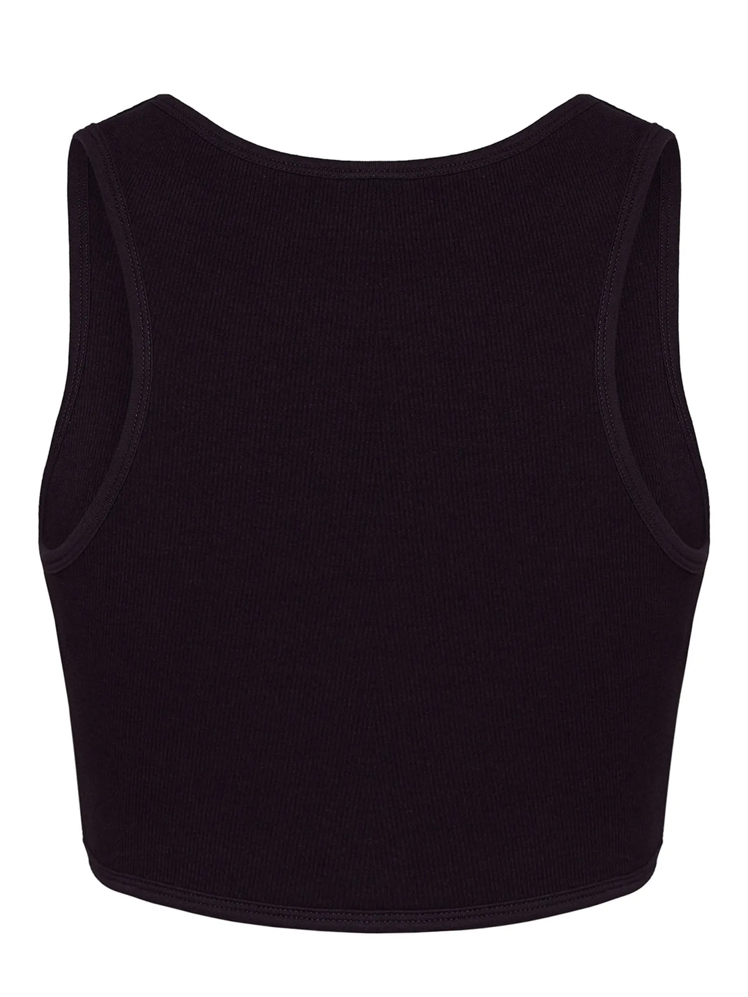 Brown All Day Rib Top