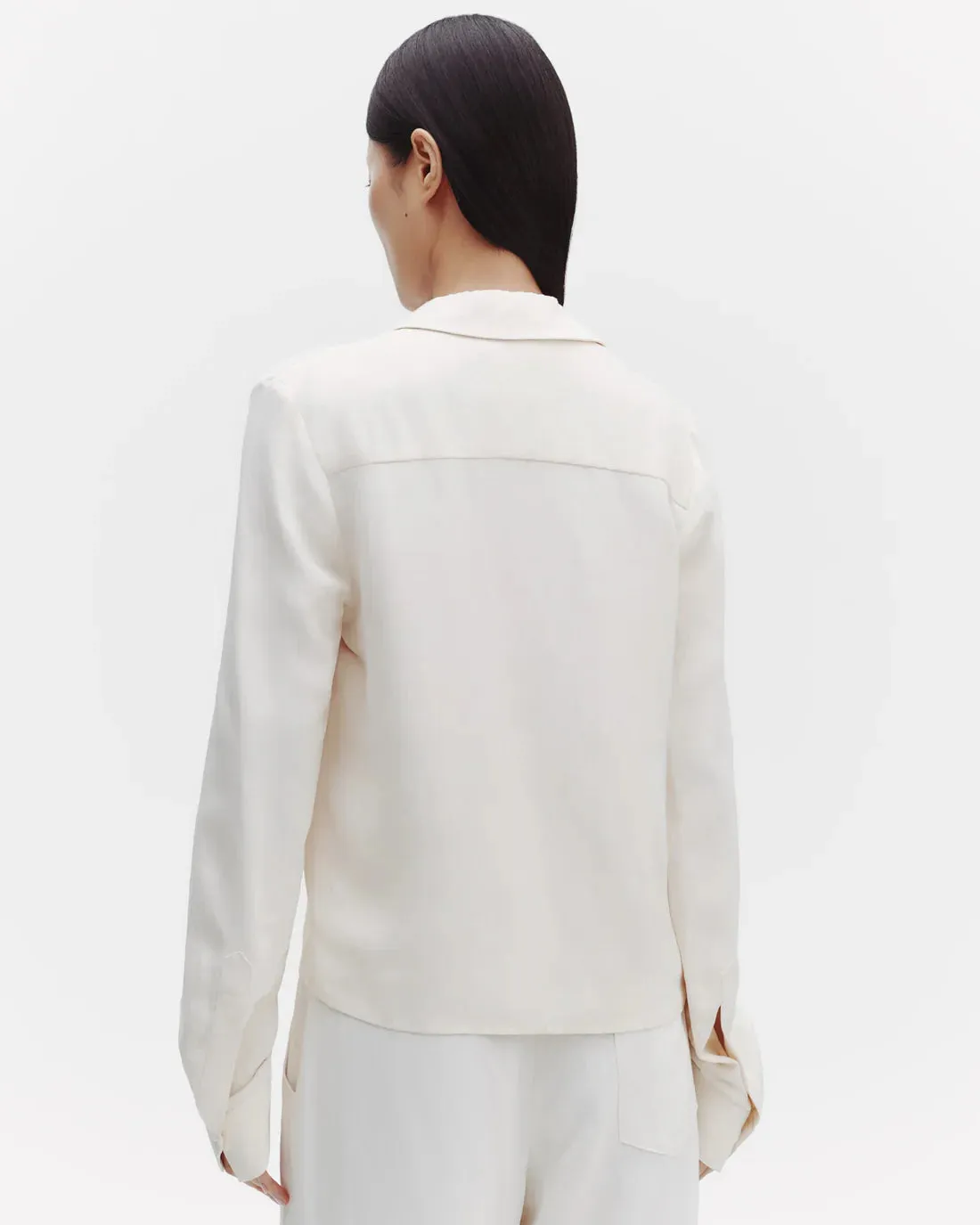 Button Me Up Shirt in Bone