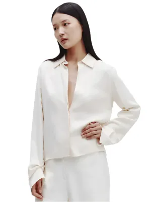 Button Me Up Shirt in Bone