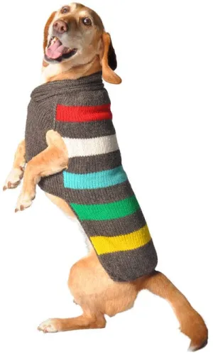 Charcoal Stripe Doggie Sweater
