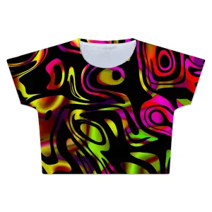 Color Evolution Crop Tee