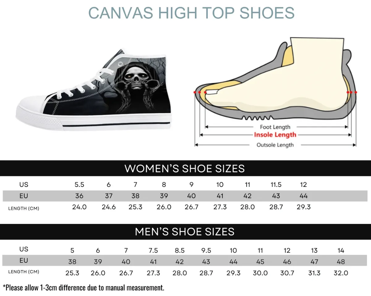Creepy Weepy High Tops