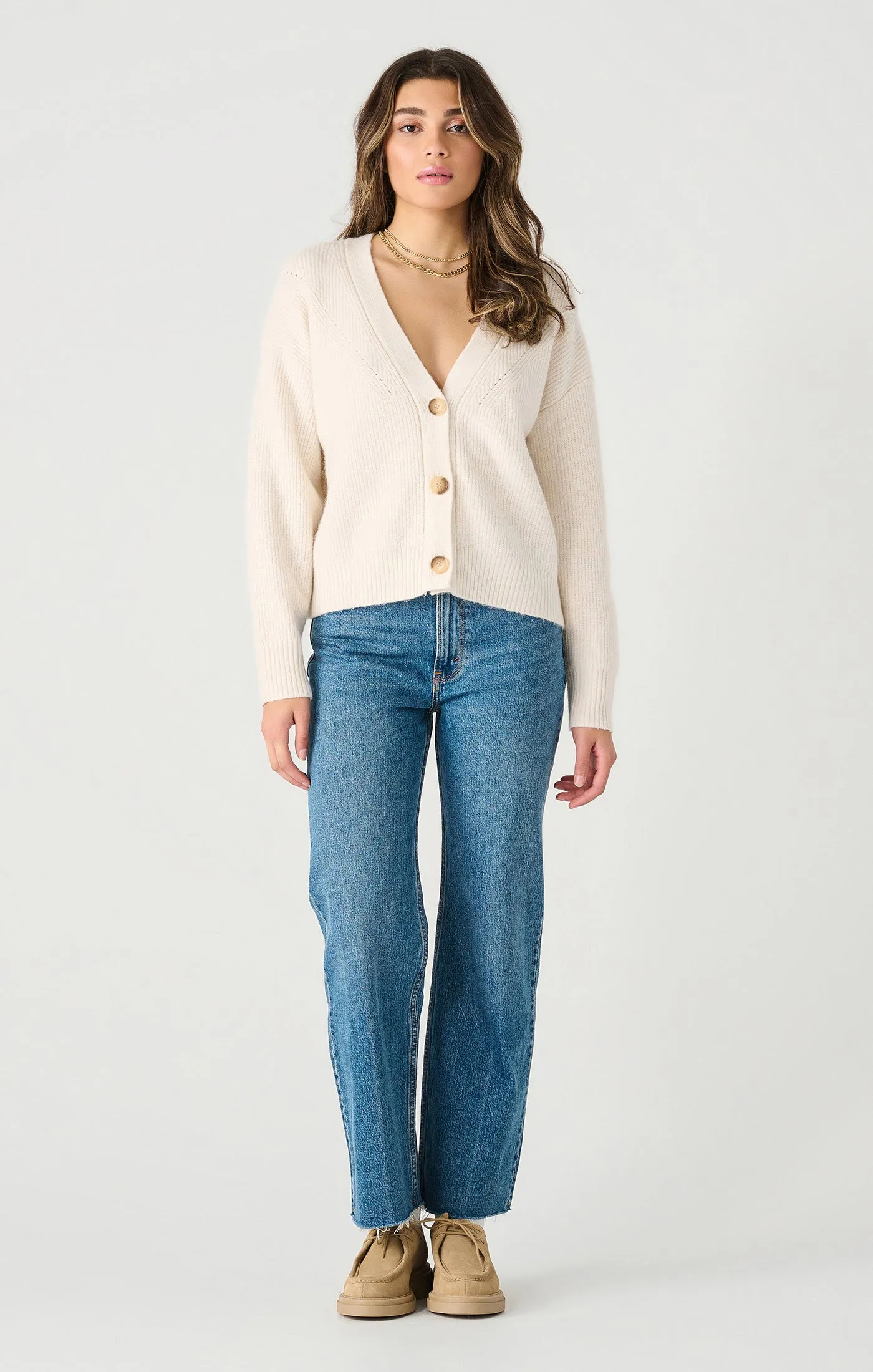 Dex LS Button Front Cardigan