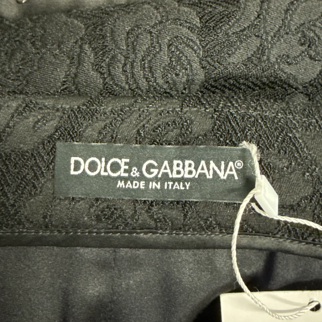 DOLCE&GABBANA Black Corset style mini skirt
