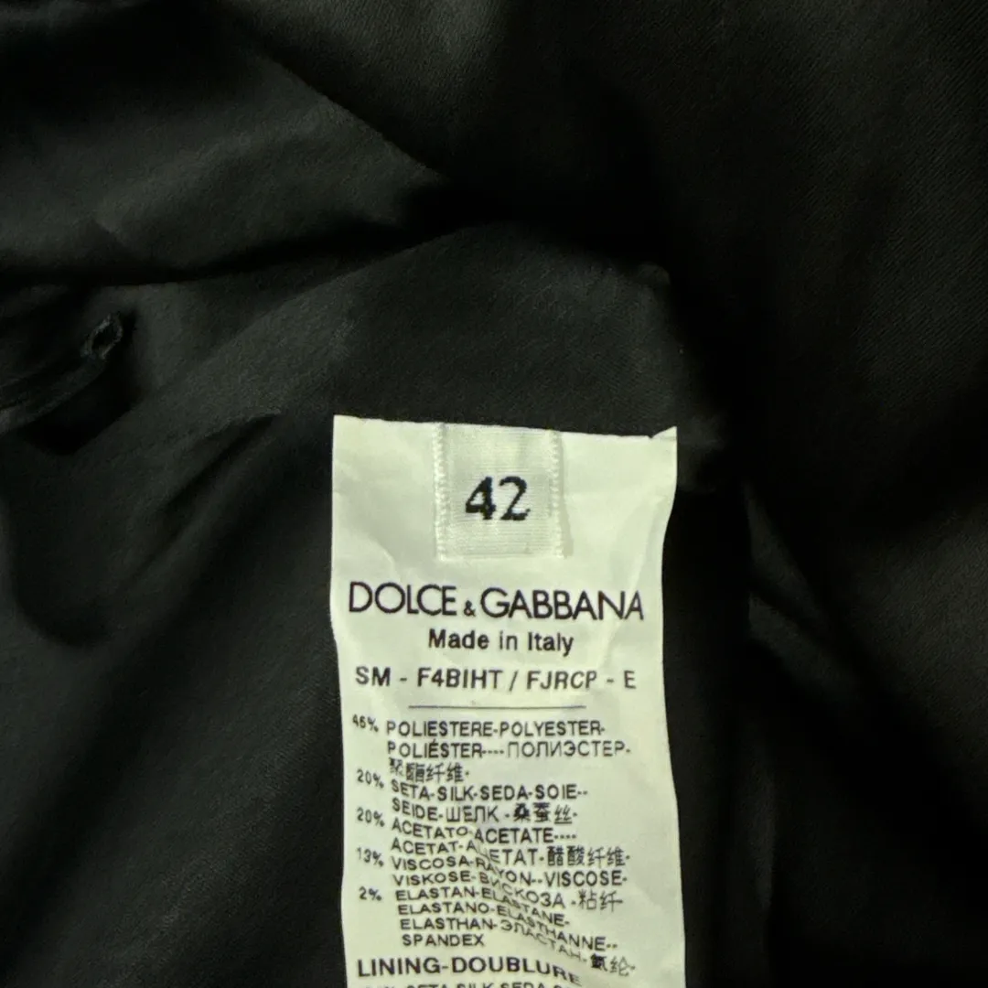 DOLCE&GABBANA Black Corset style mini skirt