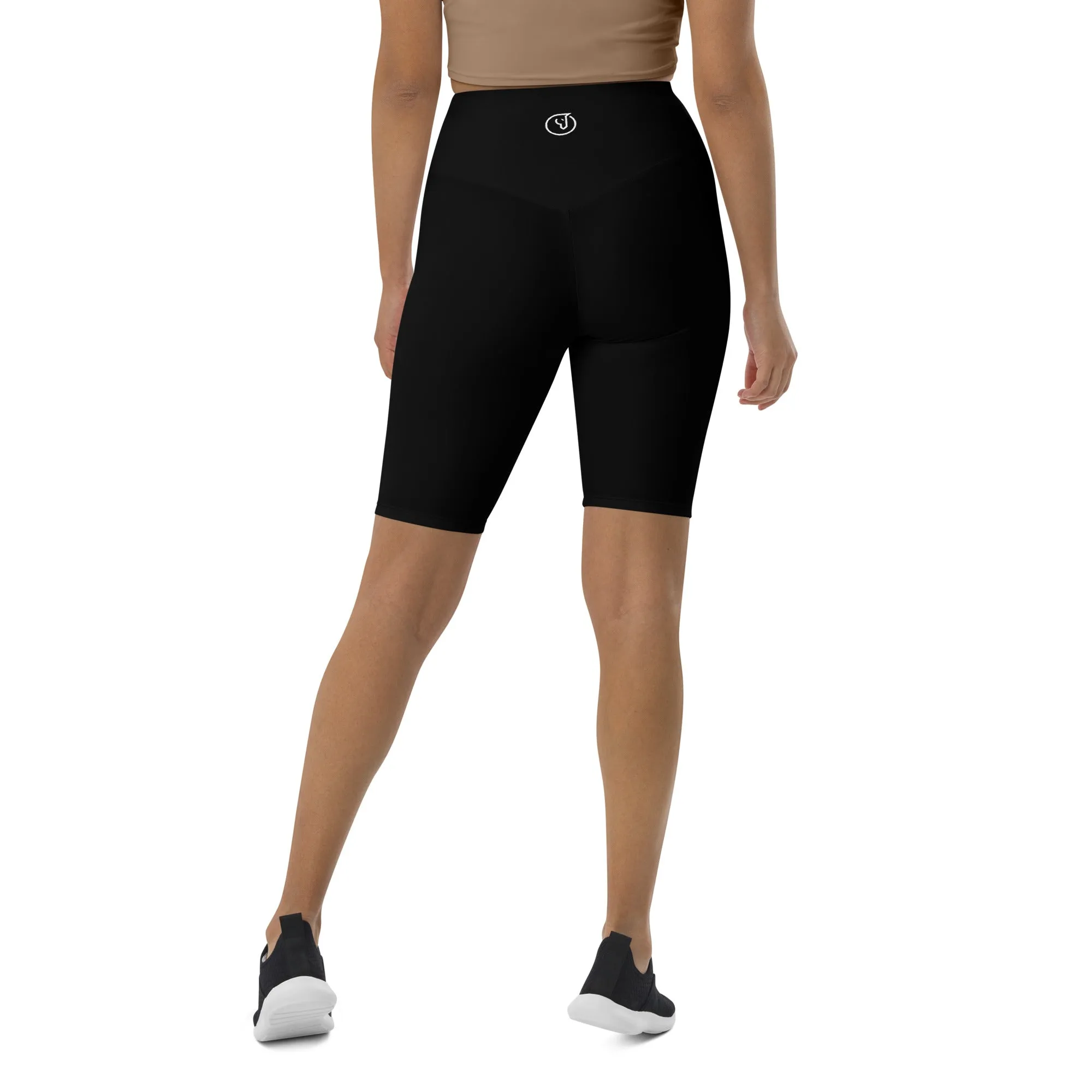 Humble Sportswear™ Black High Waist Shorts