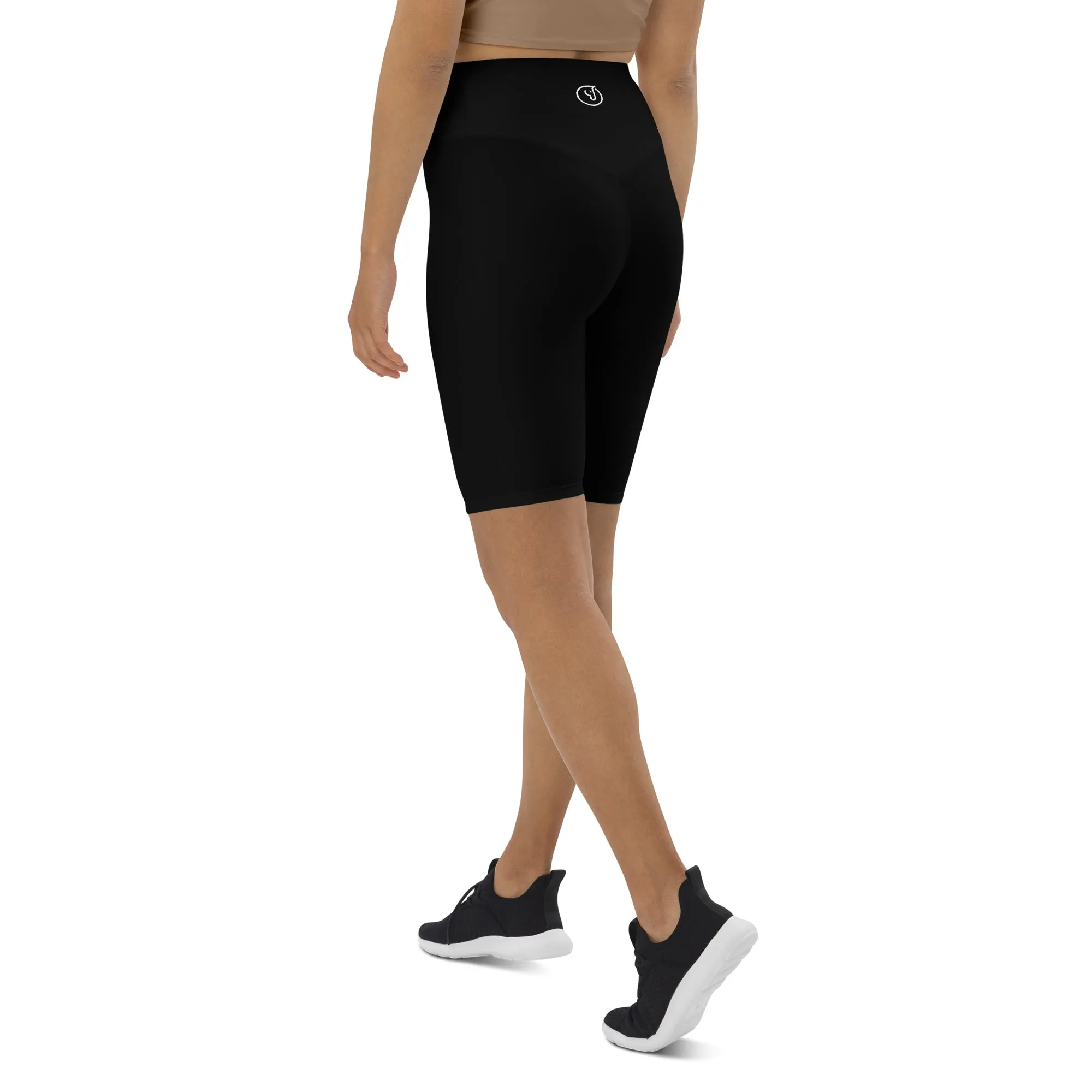 Humble Sportswear™ Black High Waist Shorts