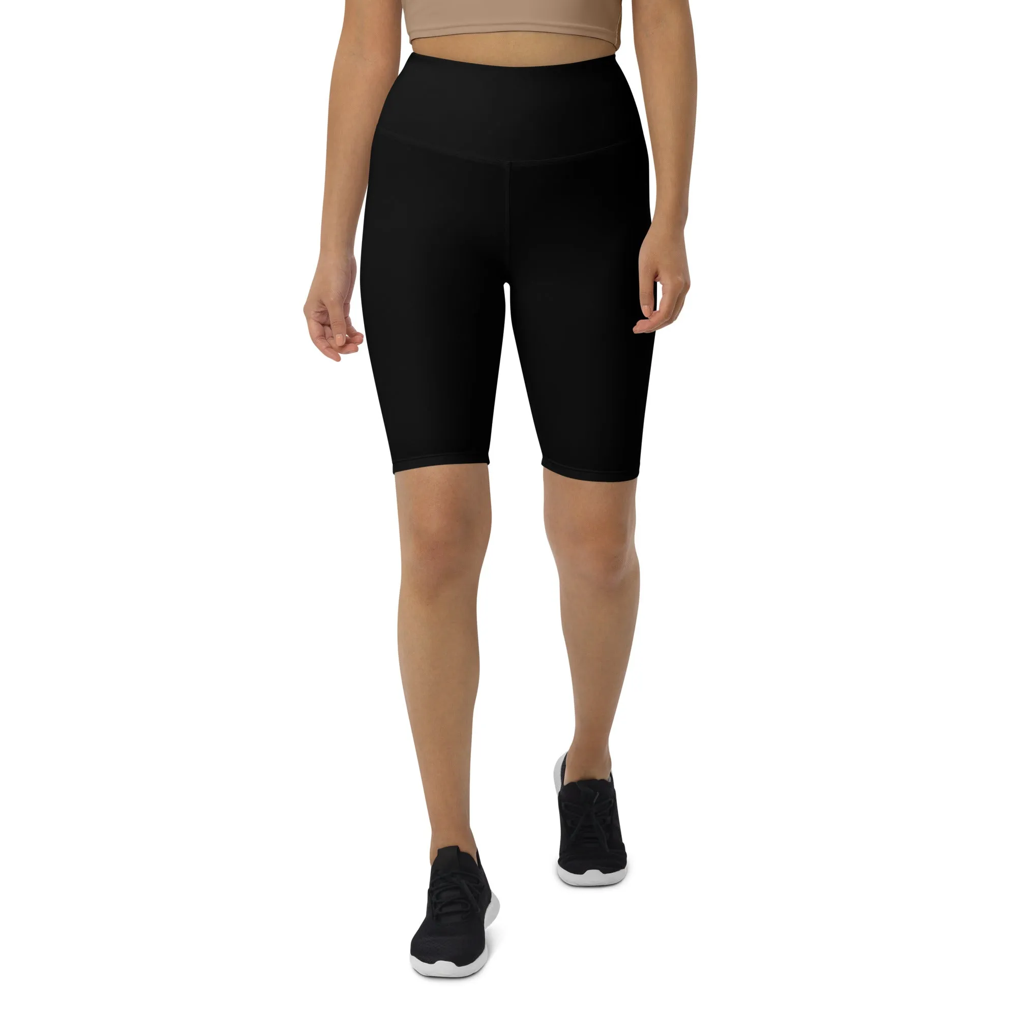 Humble Sportswear™ Black High Waist Shorts