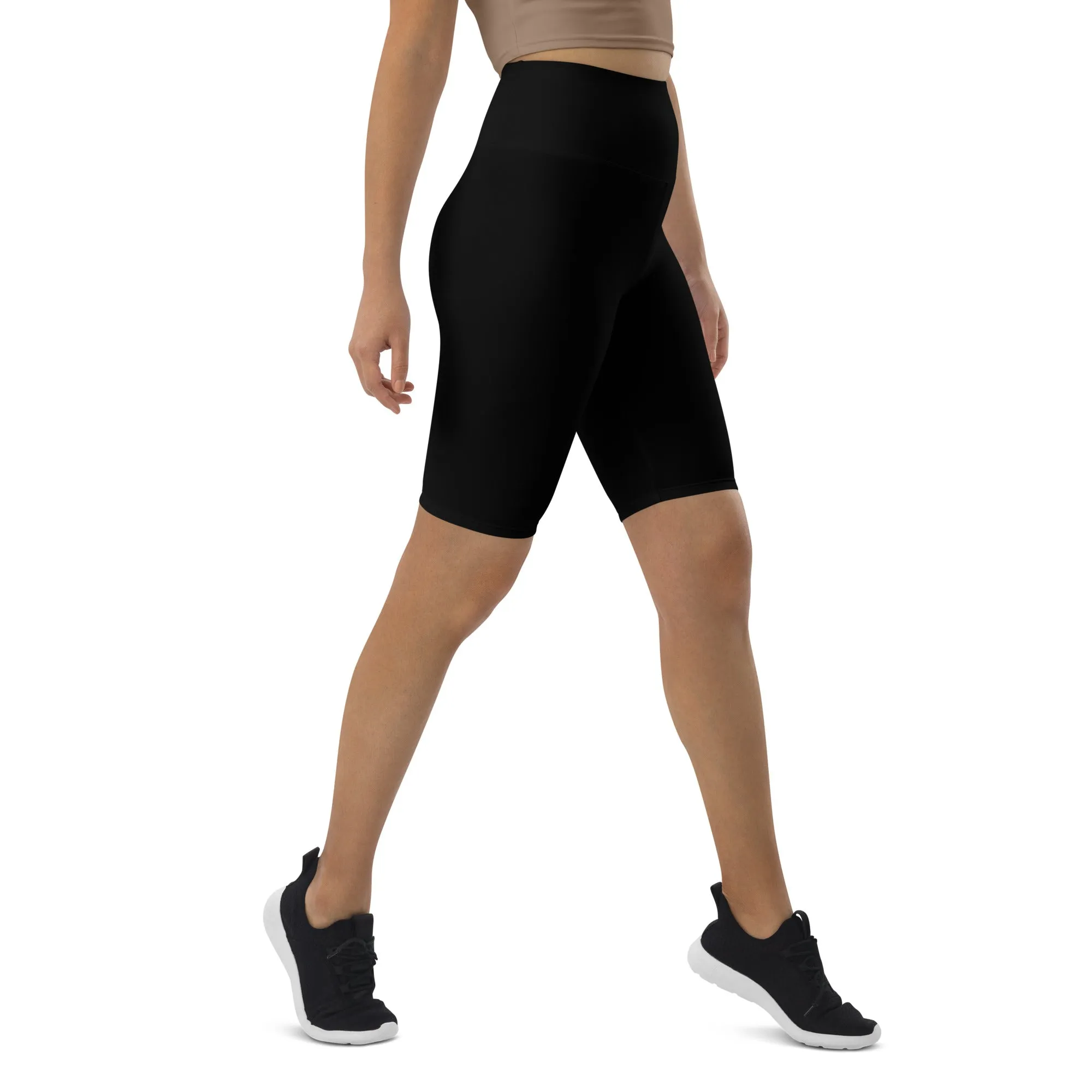 Humble Sportswear™ Black High Waist Shorts