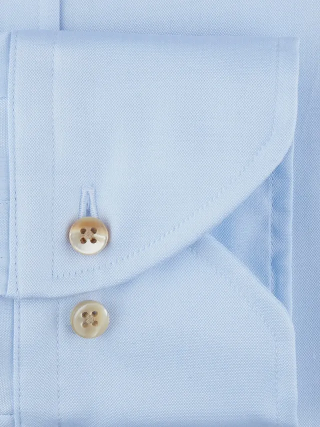 ID24338-Stenstroms Sky Blue Oxford Shirt