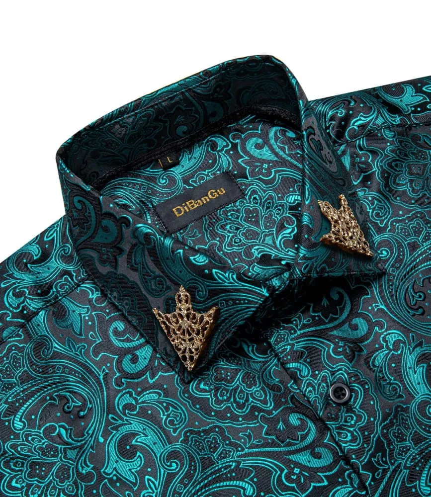 Long Sleeve Formal Button Men Business Dress Shirt