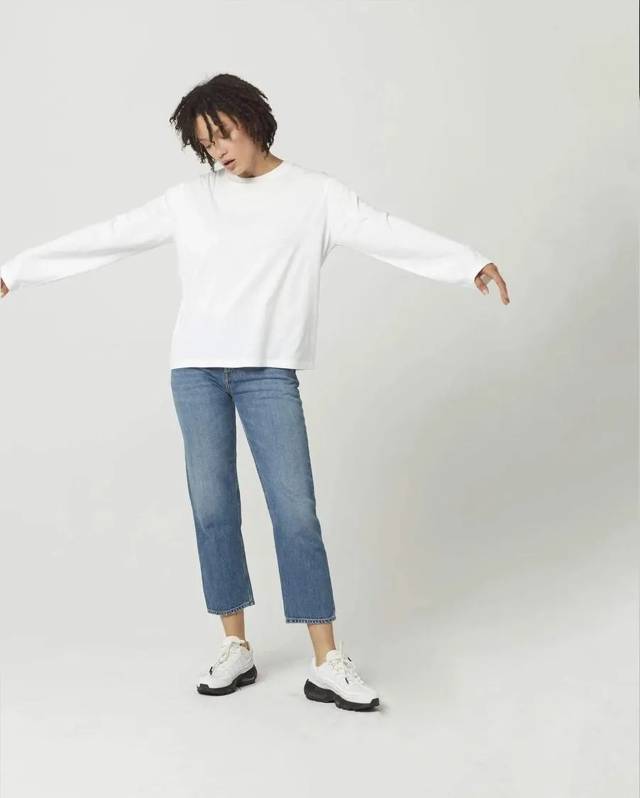 Long Sleeve Standard Tee (White)