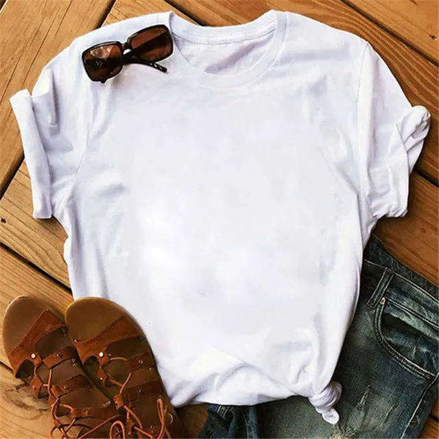 Maycaur New Women T-Shirts Summer Cute Avocado Printed Tops Tees Female T-shirt Short Sleeve White Tshirt for Lady Casual Tops