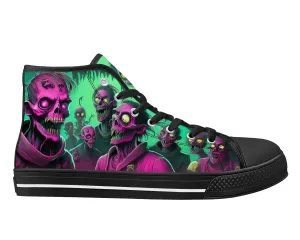Neon Zombie High Tops