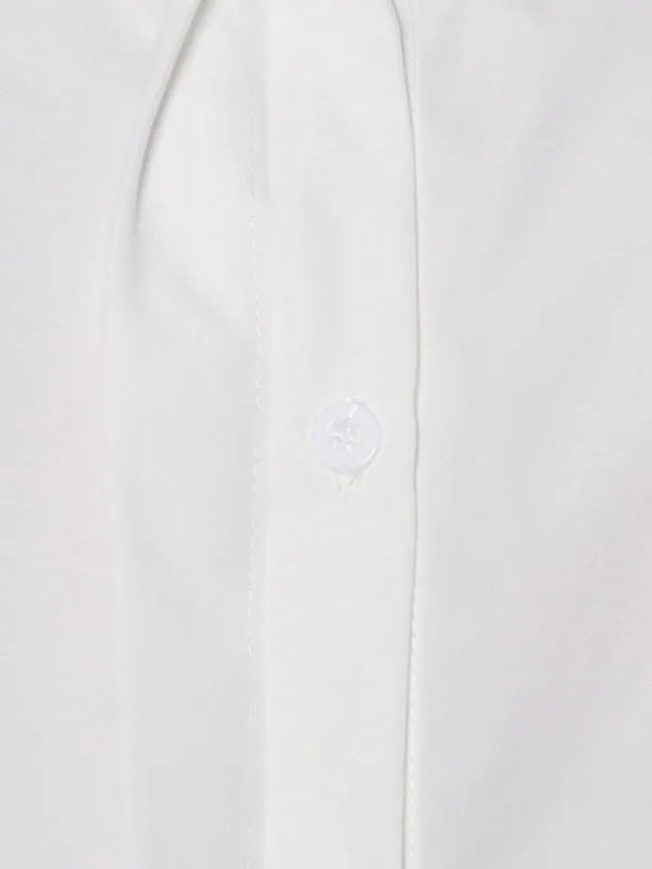 Original Solid Color Irregularity Geometry Blouse Tops