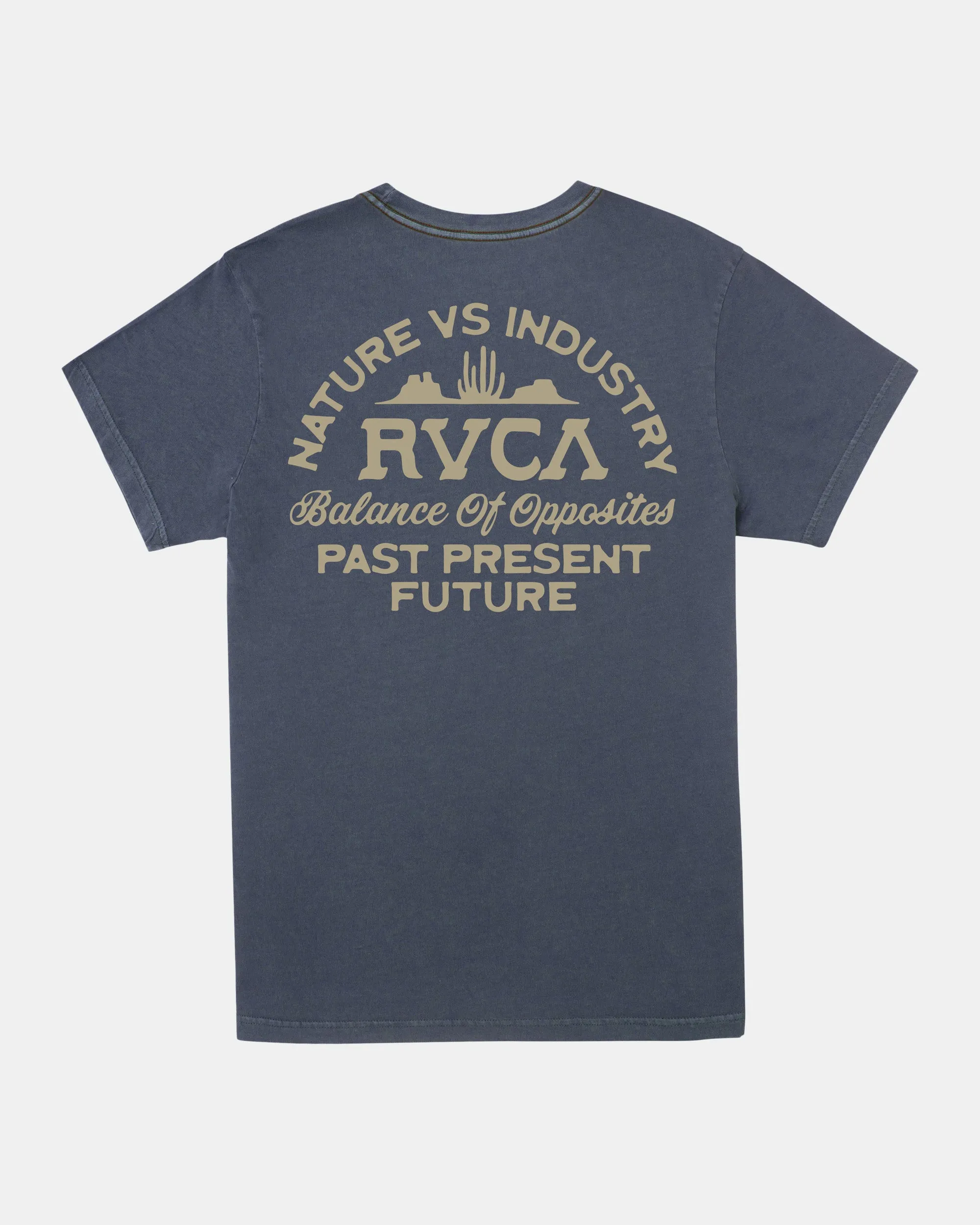 Plein View Tee - Moody Blue
