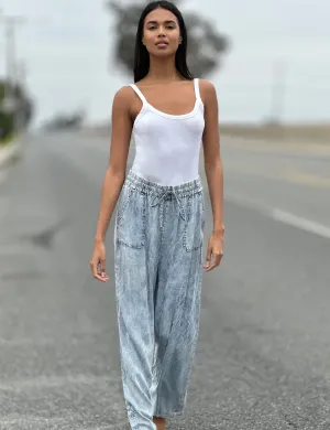 Soft Denim Pants