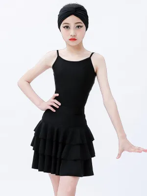 Summer Sling Latin Dance Suits Professional Training Clothes