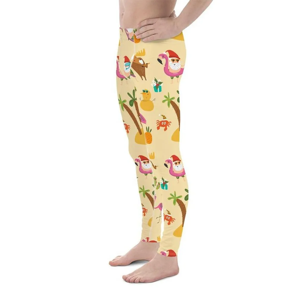 Summery Christmas Men's Leggings