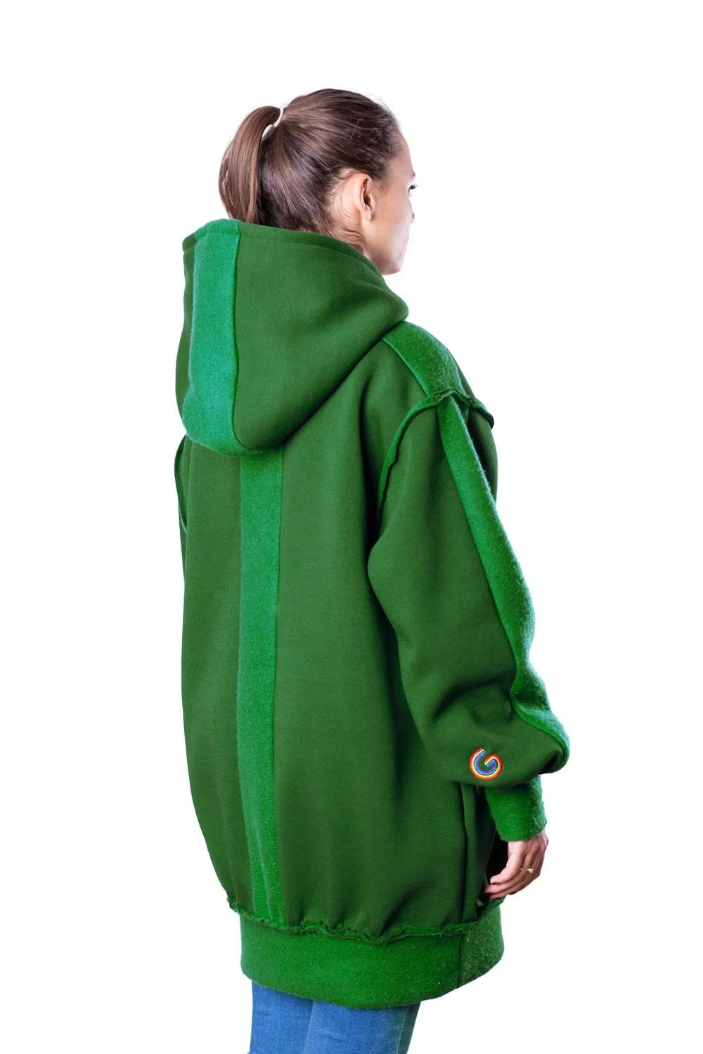 TheG Fresh Oversize Hoody Woman // green