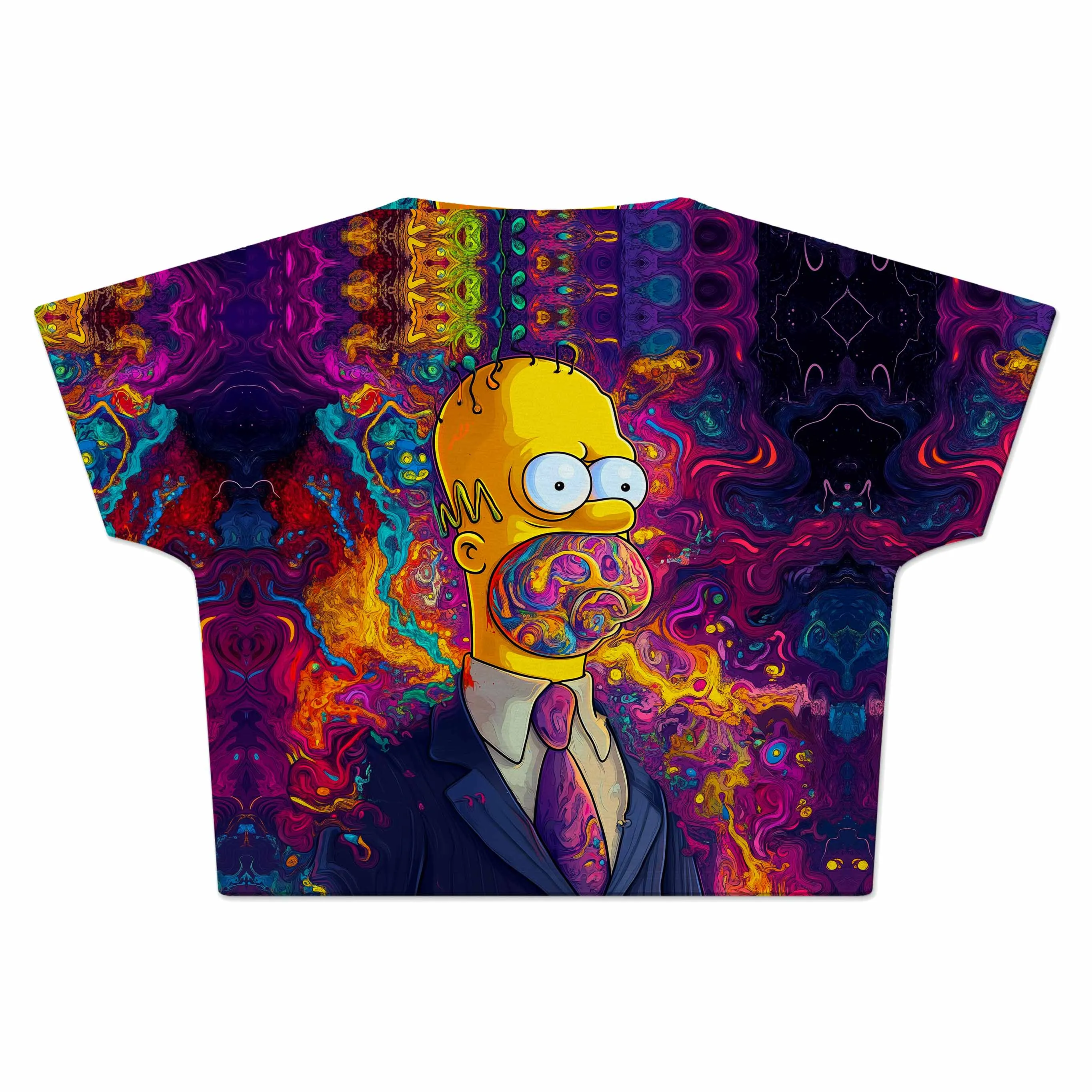 Trippin On The Job Crop Tee