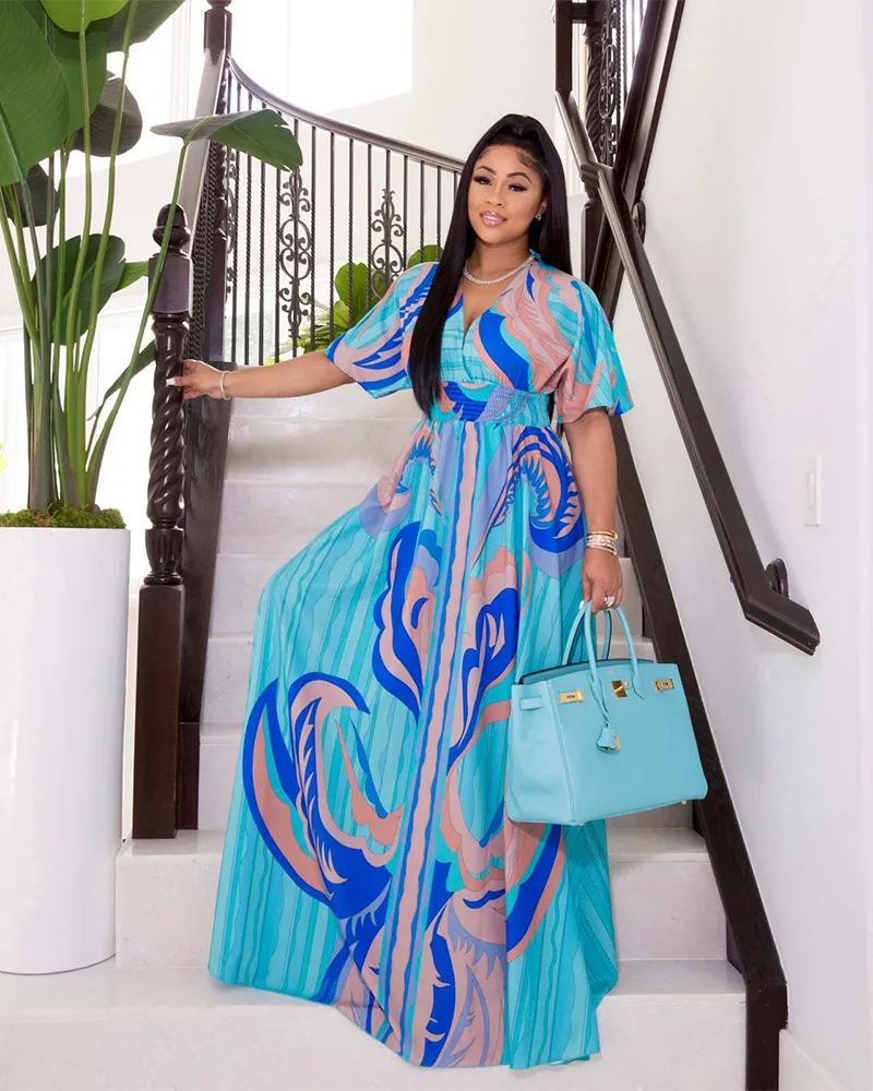 Tropical Spring Fresh Dress