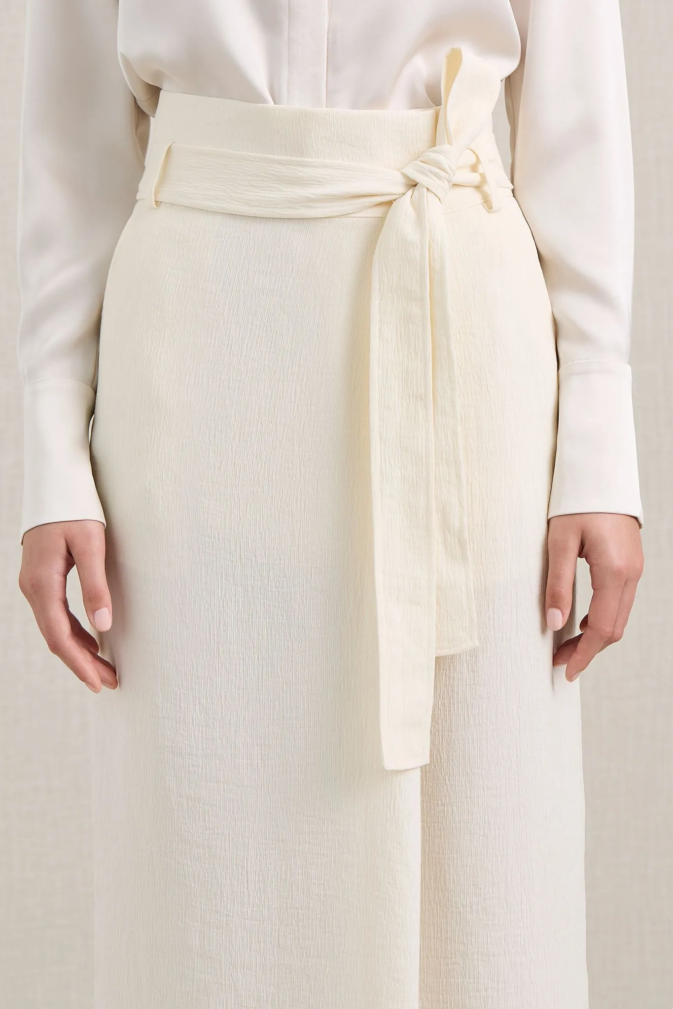 Ven Skirt in Oyster