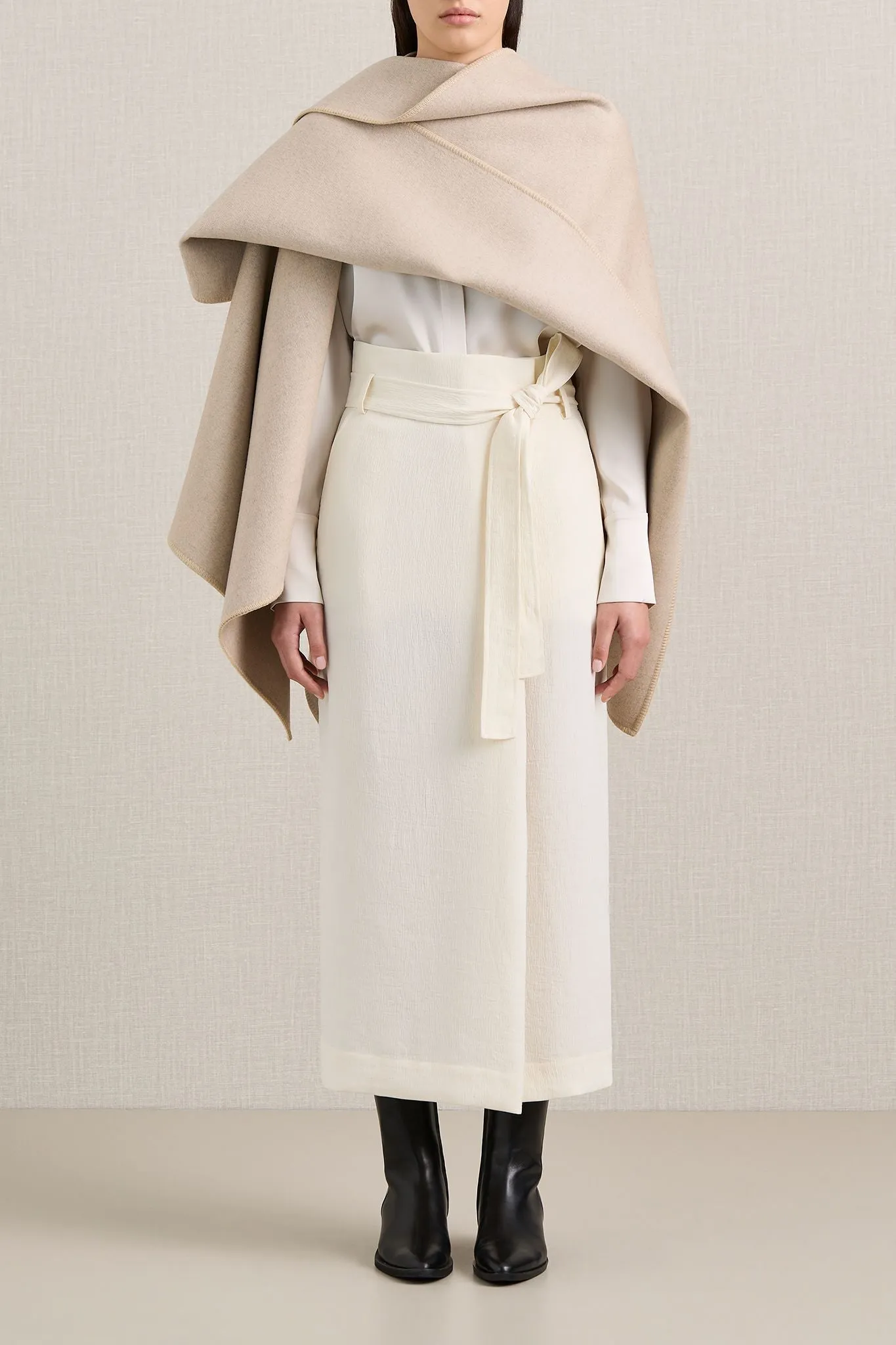 Ven Skirt in Oyster