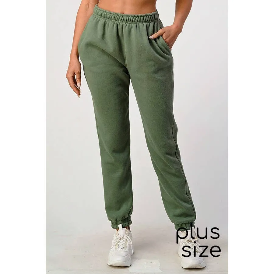 Women's Plus Size Soft Joggers