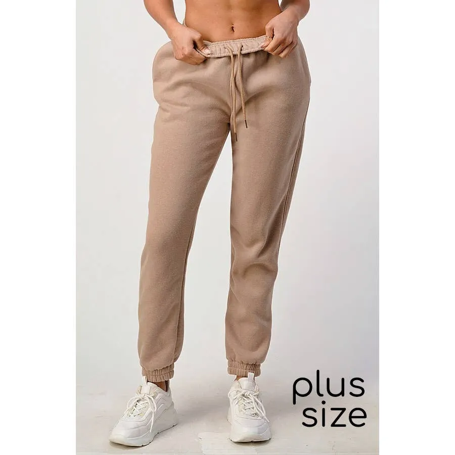 Women's Plus Size Soft Joggers